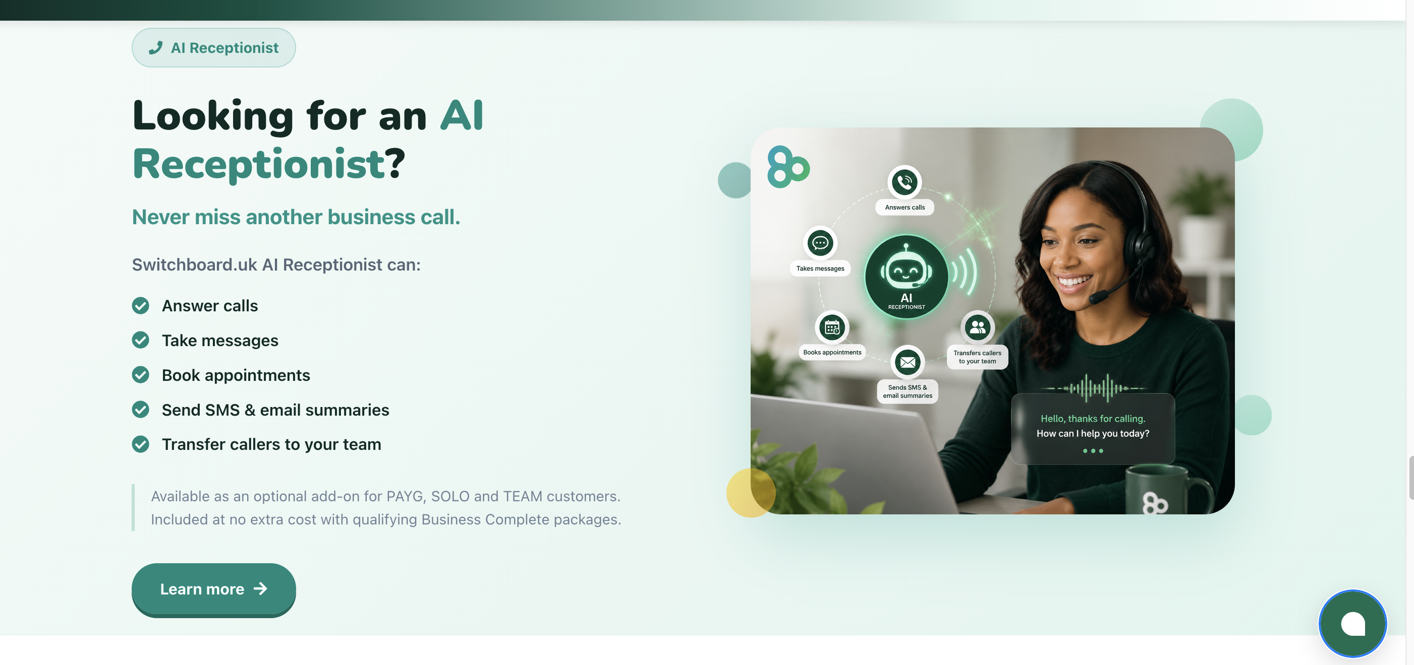 AI Receptionist