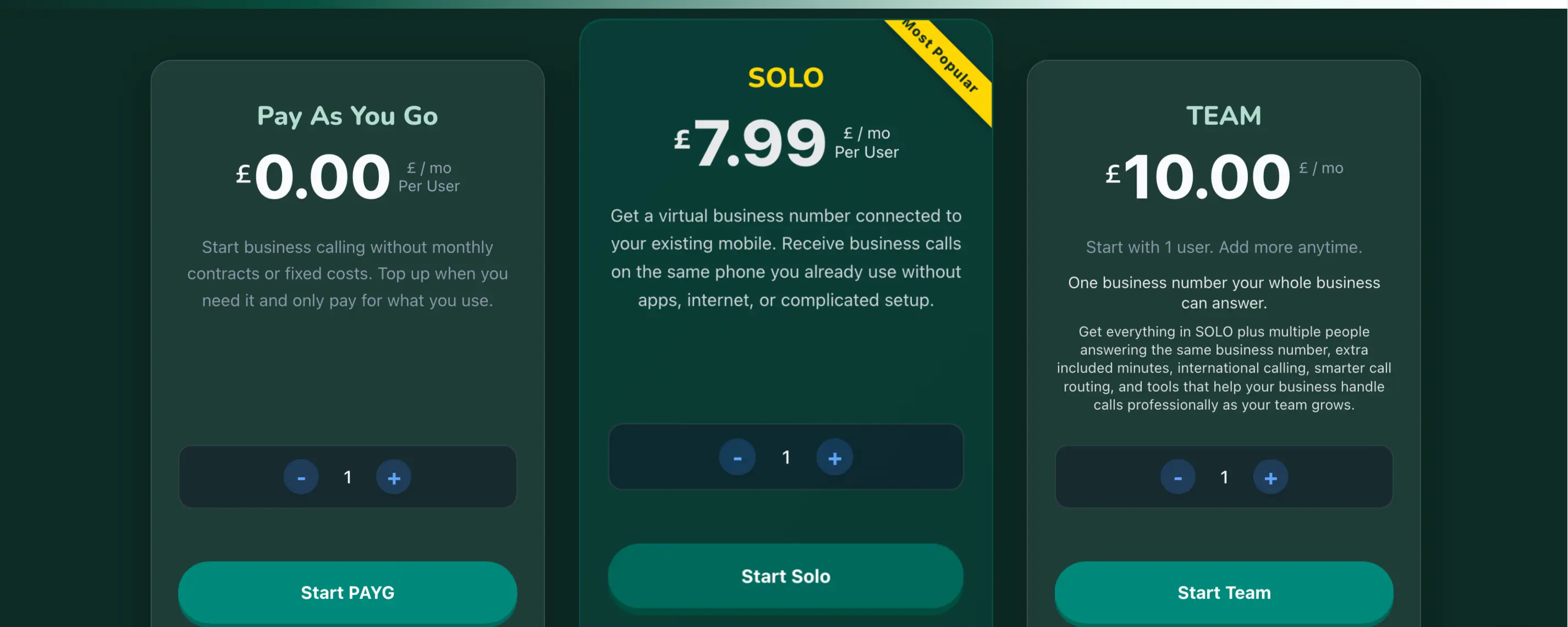 Plans & Pricing